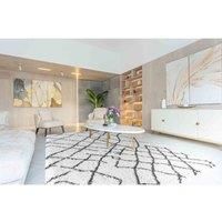 Shaggy Rugs Moroccan Berber Living Room Abstract Design