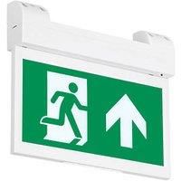 LED Exit Box Emergency Lighting IP20 Maintained Drop Down With 3 Hours Back Up