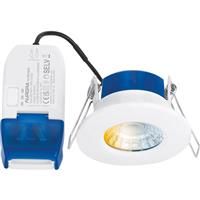 Aurora R6 4W-8W Wattage and CCT Switchable Fire Rated IP65 Downlight Dimmable 4/6/8W 680lm Flat CCT Polycarbonate