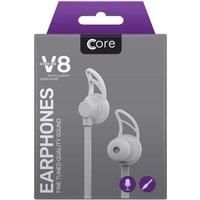 Core V8 Super Bass Stereo Headphone, Earphone, Earbuds, Handsfree For any Device