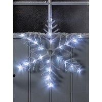Lights4Fun 40Cm Snowflake Outdoor Christmas Light