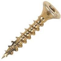 TIMCO C2 Clamp-Fix Multi-Purpose Premium Screws - TX - Double Countersunk - Yellow - 4.0 x 25 - Box of 200