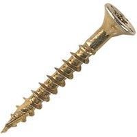 TIMCO C2 Clamp-Fix Multi-Purpose Premium Screws - TX - Double Countersunk - Yellow - 5.0 x 40 - Box of 200