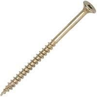 TIMCO C2 Clamp-Fix Multi-Purpose Premium Screws - TX - Double Countersunk - Yellow - 5.0 x 80 - Box of 200