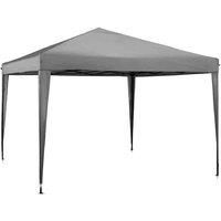 VonHaus 3M X 3M Pop up Gazebo - Grey - Outdoor Waterproof Gazebo / Garden Marque