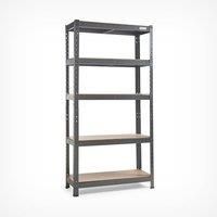 5-Tier Garage Shelves - Heavy Duty Garage Racking with 875kg Capacity - VonHaus