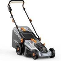 VonHaus 1600W Lawnmower 36cm Cutting Width & Adjustable Trimming Height