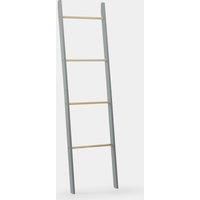 VonHaus Wooden Ladder Towel Rail With 4 Hanging Shelves Modern for the Bathroom