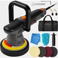 Ex Display Dual Action Car Polisher Kit 180mm Random Orbital Polishing Machine