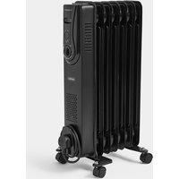 VonHaus Oil Filled Radiator 7 Fin, Electric Heater for Home Office, Oil Radiator Warms Any Room Quickly & Efficiently, Thermostatically Controlled 1.5kw Oil Heater for Maximum Warmth, 2 Year Warranty