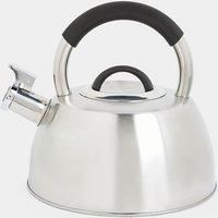VonShef Whistling Stove Top Kettle – Induction Safe, Stainless Steel - 2.7 Litre