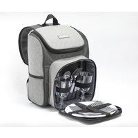 VonShef Insulated Picnic Backpack for 2 - Leakproof Cooling bag - Beach, Camping