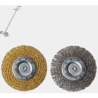 VonHaus Steel Wire Brushes Pack of 2 for Weed Remover Corded 150W – Spare Replacement Part