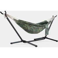 Palm Print 2 Person Hammock with Frame