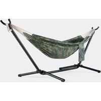 Palm Print 2 Person Hammock with Frame