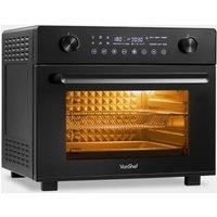 VonShef Air Fryer Oven with Rotisserie for Family - 14-in-1 , Full Accessory Set