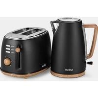 Kettle and Toaster Set 1.7L Rapid Boil Kettle 3000W & 2 Slice Toaster, VonShef
