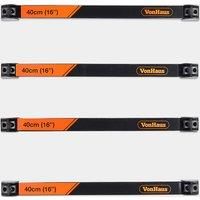 VonHaus Magnetic Tool Holders, 4 X 40cm / 16 Inch, Includes Removable Dividers