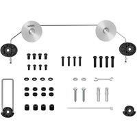 VonHaus 37-70 Inch Wire TV Wall Bracket Mount - Ultra Slim Picture Frame Design