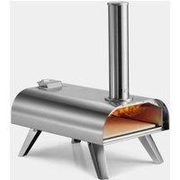 VonHaus Tabletop Outdoor Pizza Oven | Outdoor Smoker With Pizza Stone Included