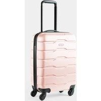 Carry On Suitcase, Pink Lightweight Wheeled Hand Luggage, ABS Plastic - VonHaus