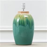 Voyage Maison Eucalypt Table Lampbase Aqua Blue 40cm H X 35cm W X 35cm D