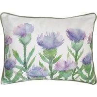 Voyage Maison Erskine Wool Boudoir Filled Cushion 40cm x 50cm Heather