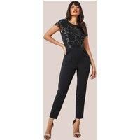 Tassel Sequin Jumpsuit