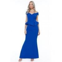 Bardot Crossover Maxi Dress