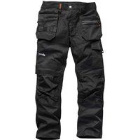 Scruffs Black Graphite Navy WORKER PLUS 3D TRADE PRO FLEX Work Trousers