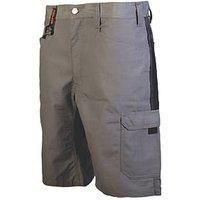 Scruffs Trade Flex Work Shorts Hard Wearing Lightweight Slim Fit Graphite Grey