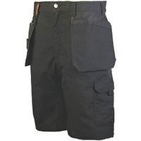 Scruffs Trade Flex Slim Fit Men's Work Graphite Grey Shorts (Various Sizes)