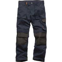 Scruffs Worker Work Trousers Non-Holster Black Navy Hard Wearing Trade Trouser