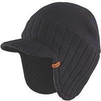 Scruffs Men/'s Peaked Beanie Hat, Black, One Size