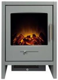 Adam Bergen Electric Stove in Grey