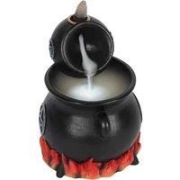 Spirit of Equinox Cauldrons With Flames Bac k Flow Incense Cone Burner