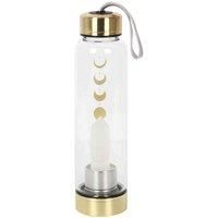 Quartz Moon Phase Glass Water Bottle