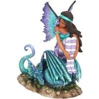 Something Different 16Cm Dragon Perch Fairy Figurine By Amy Brown