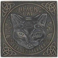 Something Different Black Cat Stepping Stone, Black