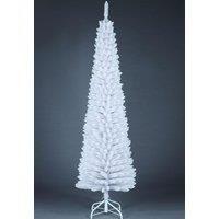 Slim Christmas Tree Pencil Pine Artificial Bushy XMAS Home Decoration 4-8FT UK
