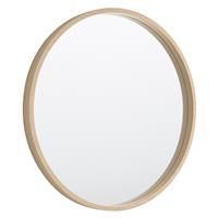 Habitat Ariano Maple Veneer Round Wall Mirror