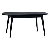 Habitat Etta Extending 6  8 Seater Table  Black Stain