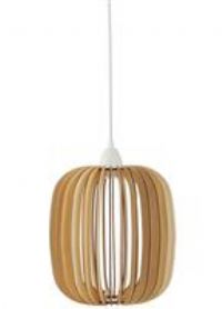 Habitat Achille Small Plywood Pendant Light  Natural