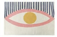 Habitat Eyes Wool Rug  120x180cm  Multicoloured