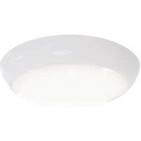 Ansell Disco Slim Indoor & Outdoor Round LED Wall / Ceiling Light White 8W 575-643lm (448PG)