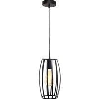 4lite WiZ Connected White WiFi LED Smart Bulb with Pendant & Bird Cage - ST64 Amber Vintage