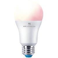 4lite WiZ Connected LED Smart A60 Bulb Wifi & Bluetooth ES (E27) Colour Changing, Tuneable White & Dimmable - Twin Pack