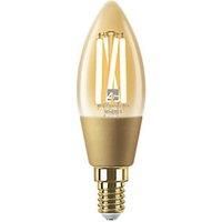 4lite ES Candle LED Smart Light Bulb 4.9W 470lm 2 Pack (235GR)