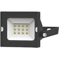 4lite Outdoor LED Floodlight Black 10W 850lm (925KK)