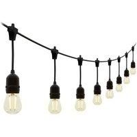 4lite Festoon 10m Outdoor LED IP44 Lighting 20W 165lm (236PP)